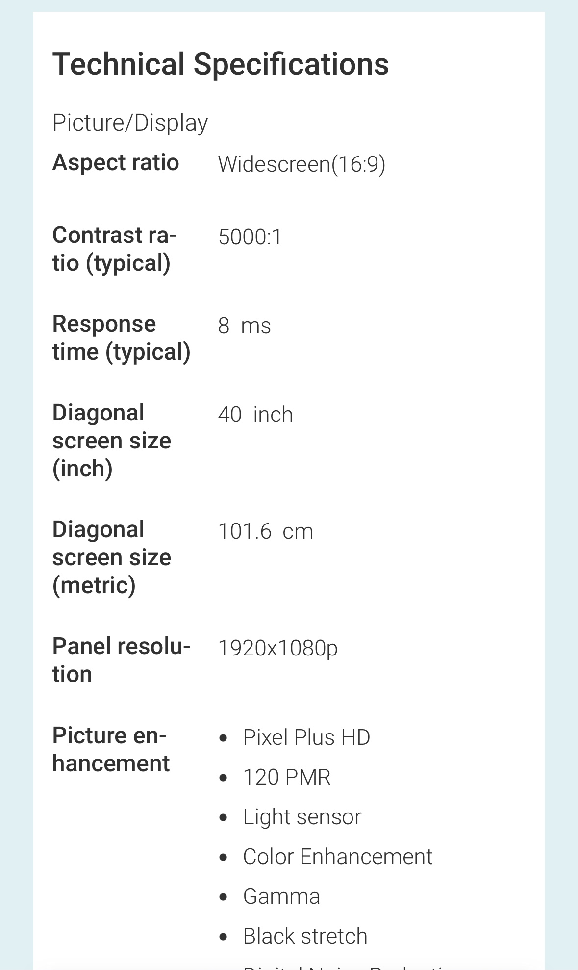 Philips smart tv 40” - photo 3