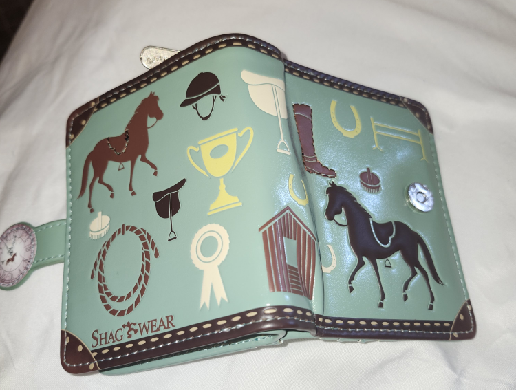 Brand New Teal Womens wallet image indicator(6)