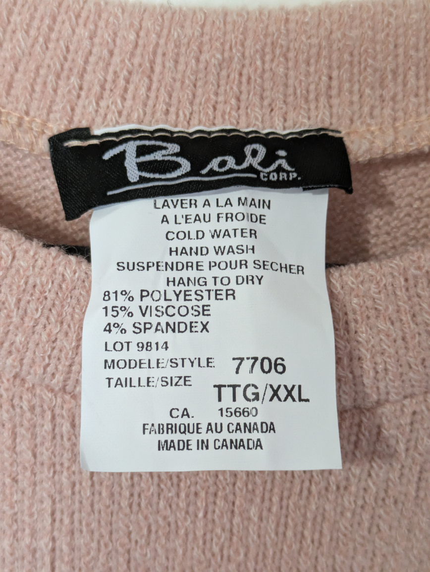 Pink Grey Sweater - photo 2