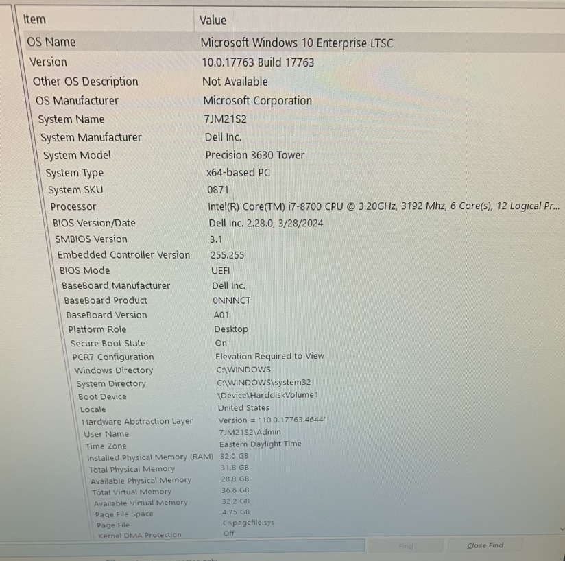Dell Precision 3630 Tower Desktop Core i7 - photo 4