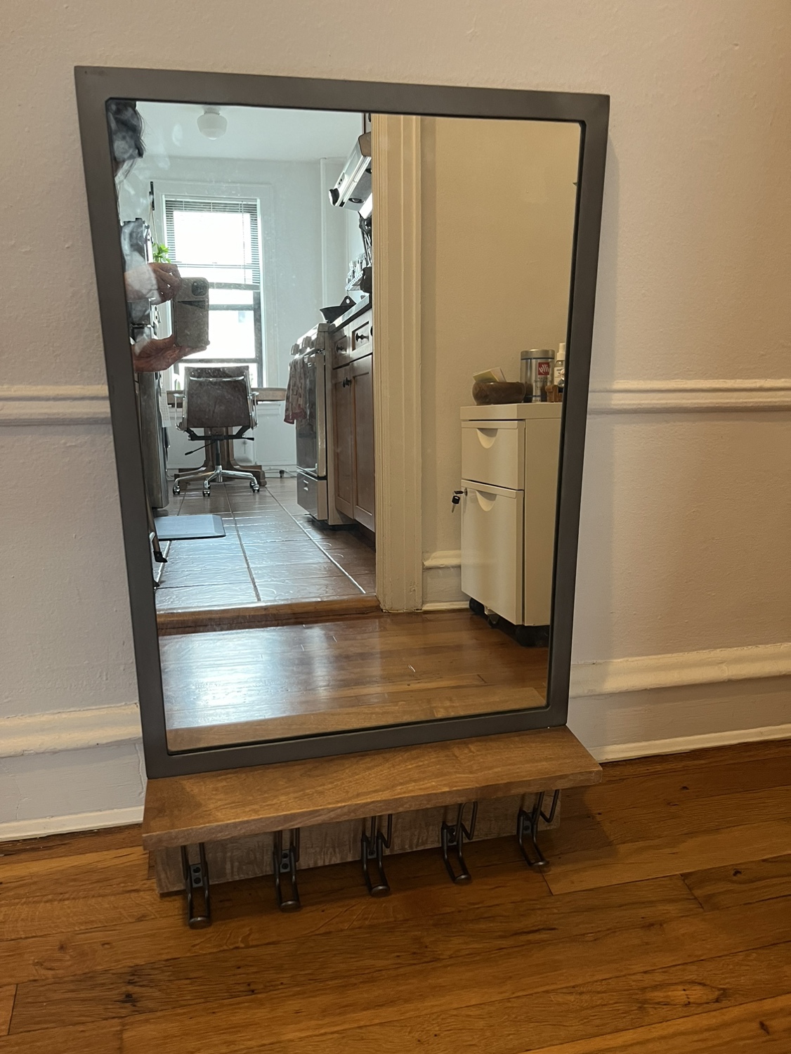 West Elm Industrial Entryway Mirror