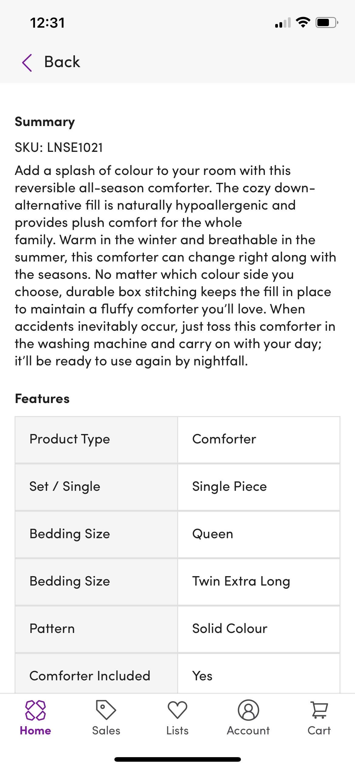Queen size comforter - photo 2