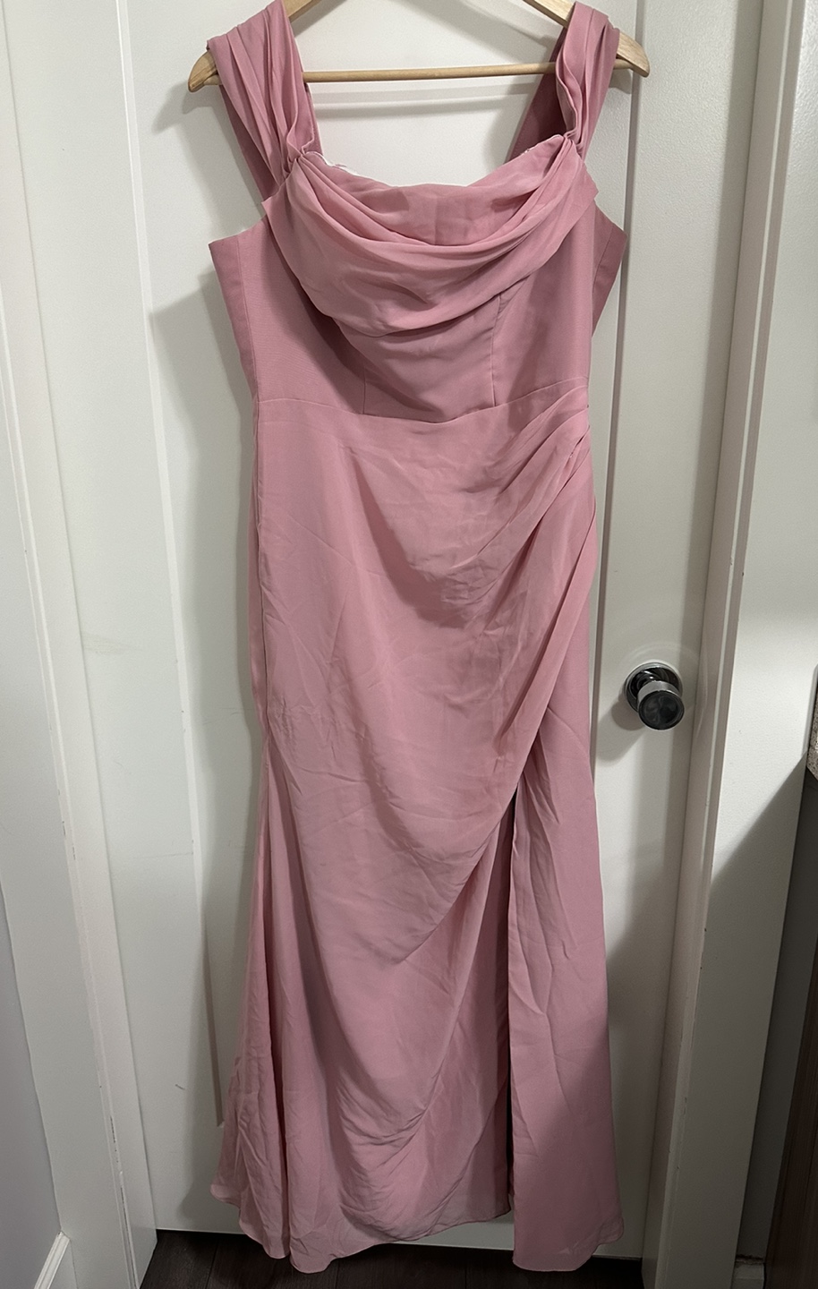 JJ House Blush Bridesmaid Dress - photo 2
