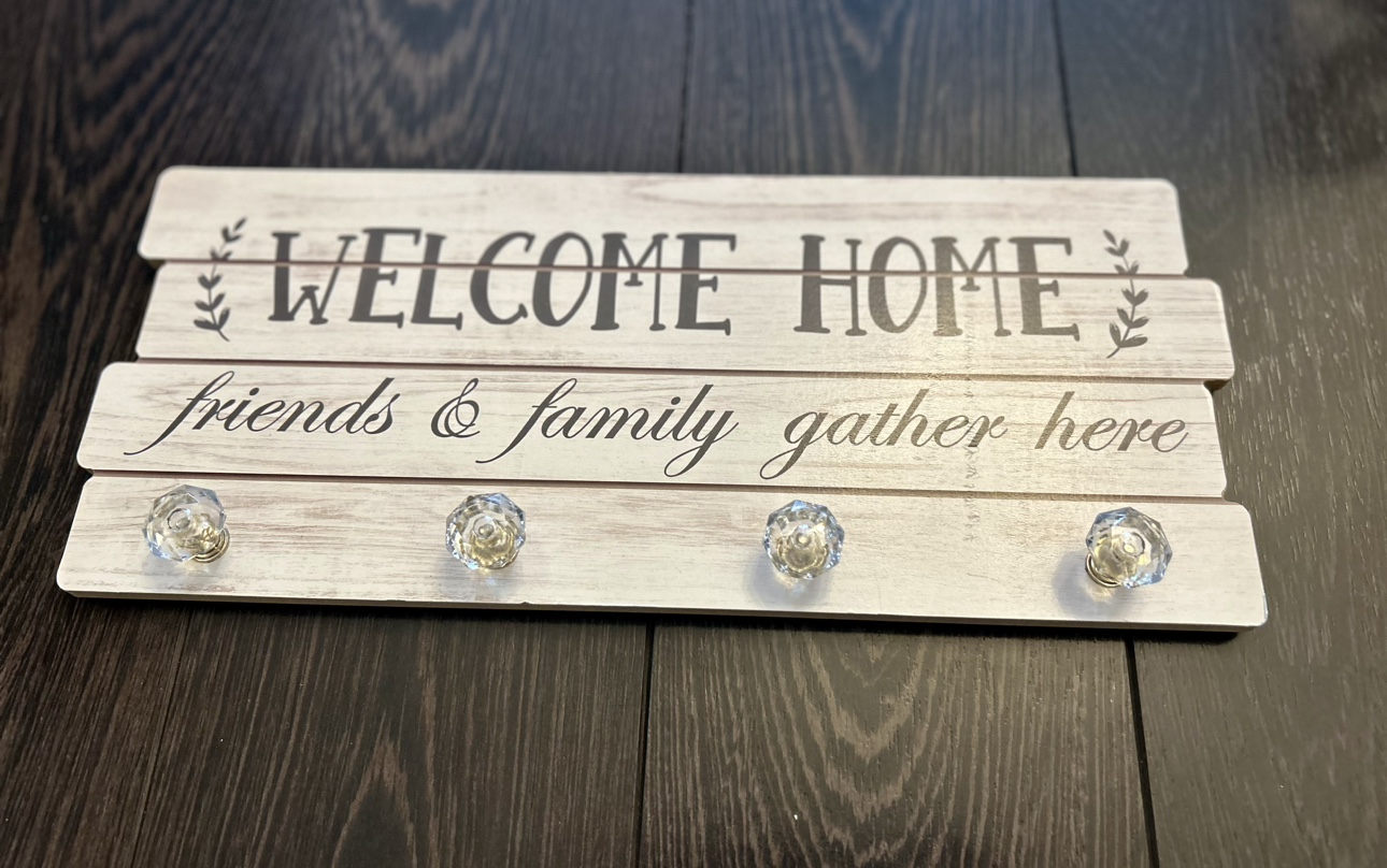Hanging Key Holder  #freecycle