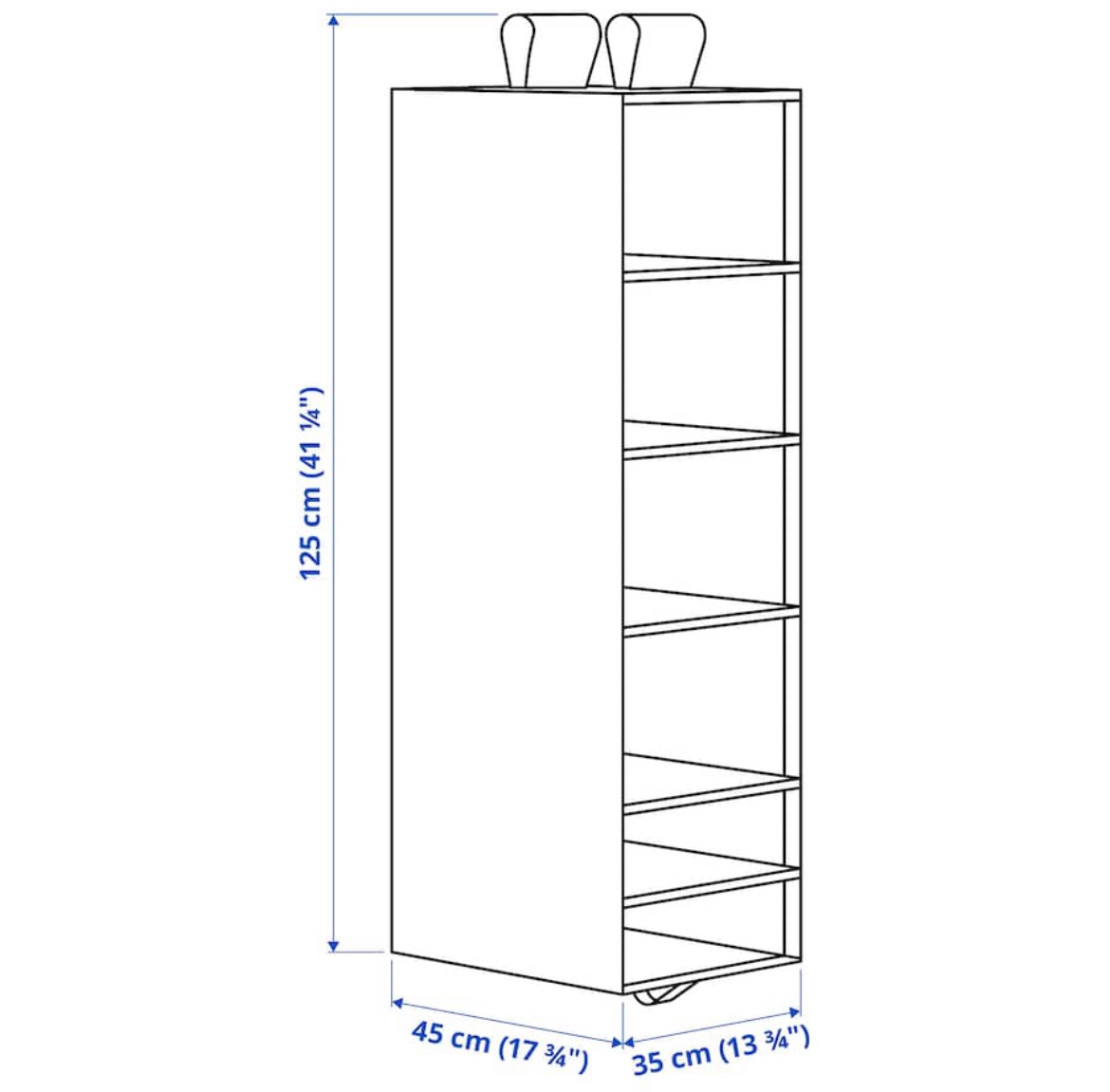 Closet organizer- Ikea - Skubb - dark grey - photo 5