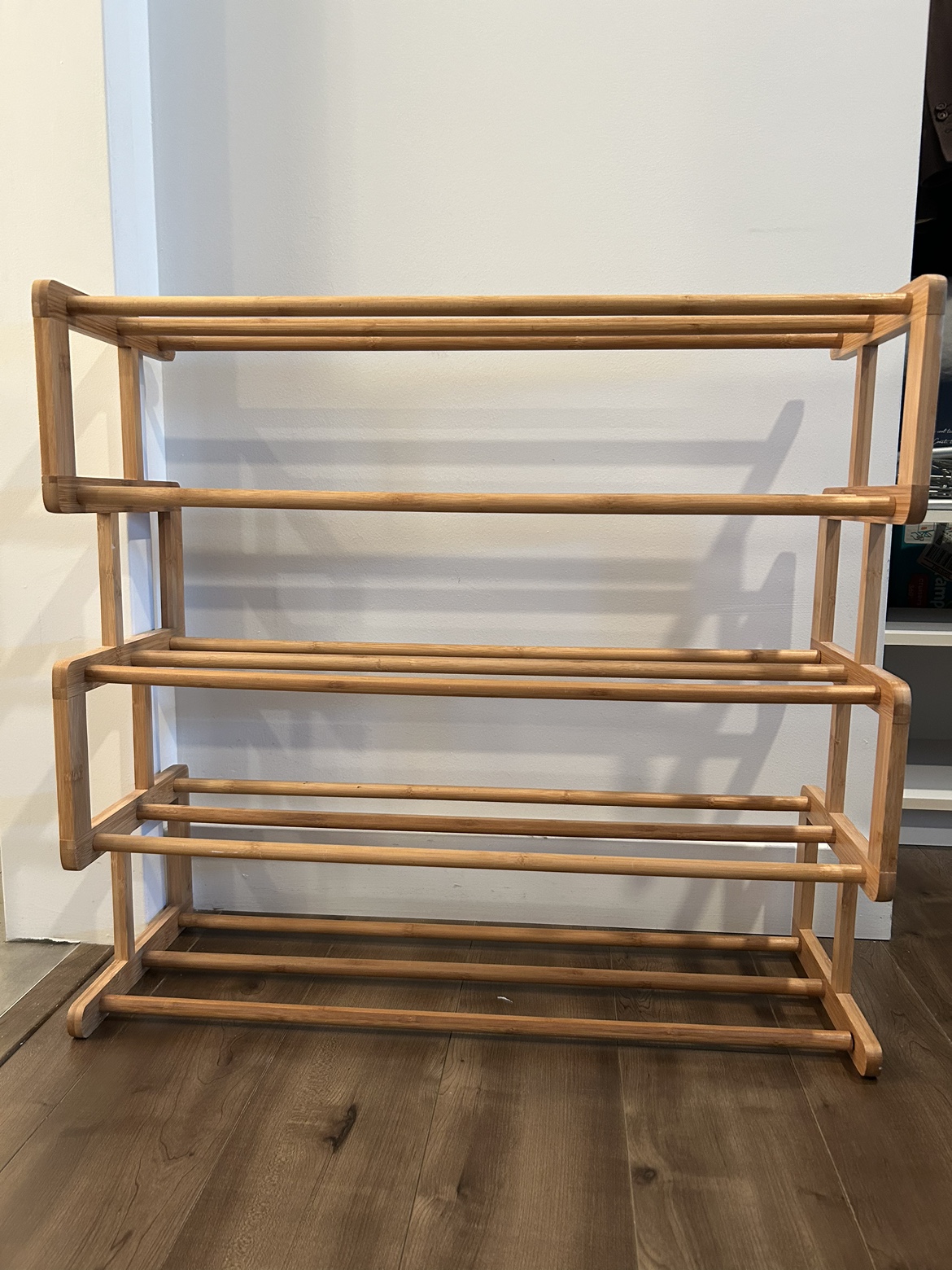 Wooden Shoe Rack
