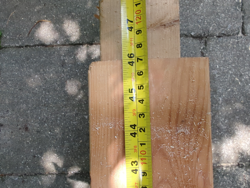 2 x 4s - 46" and 50" lengths thumbnail