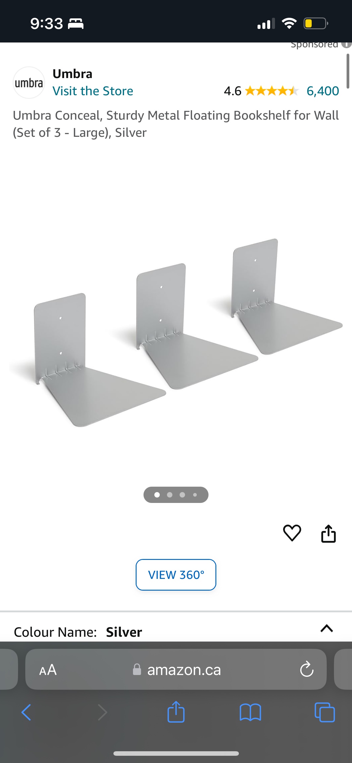 Umbra No Show Shelves image indicator(2)