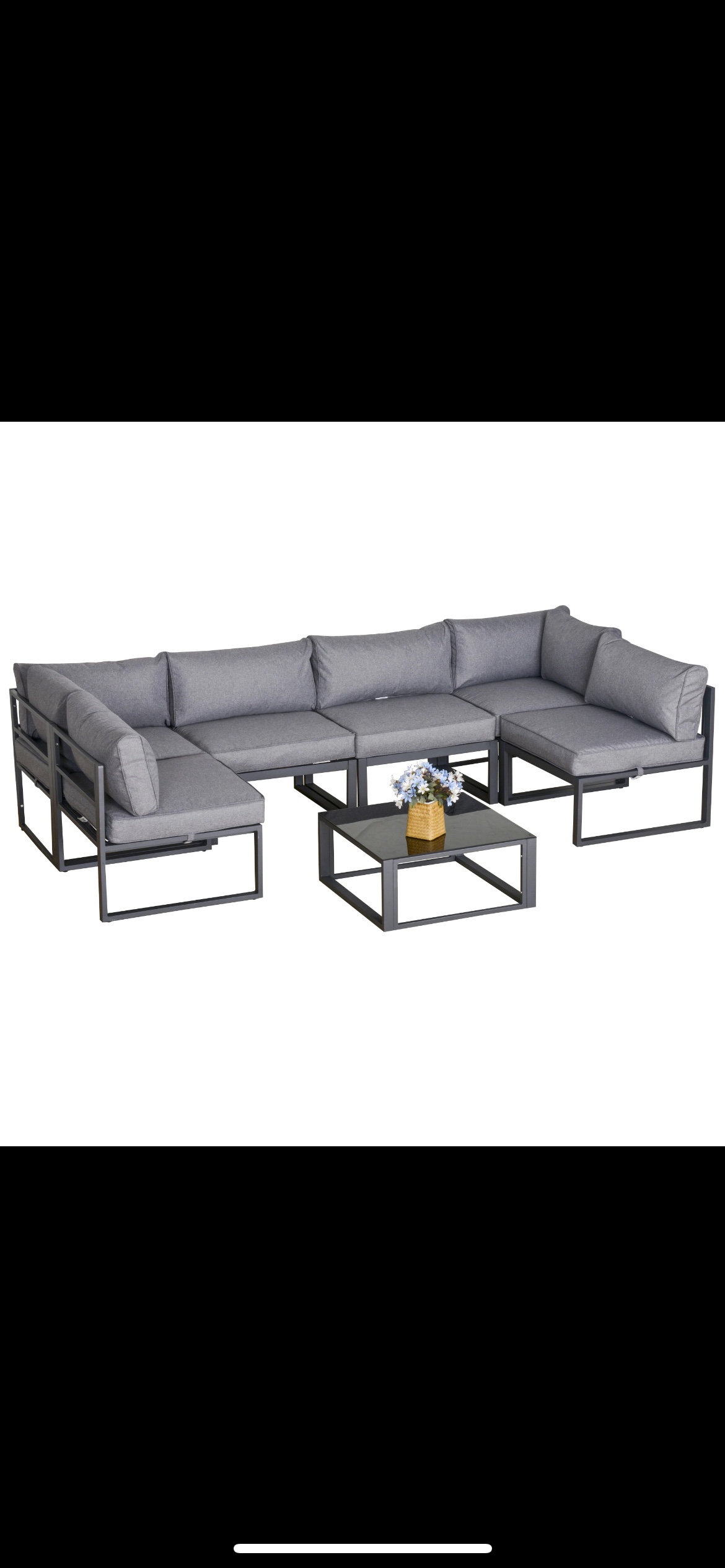 Outdoor Patio set - 7 pieces - photo 3