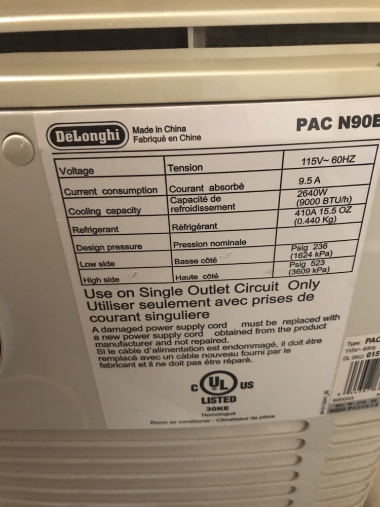 DeLonghi Portable Air Conditioner & Fan - photo 4