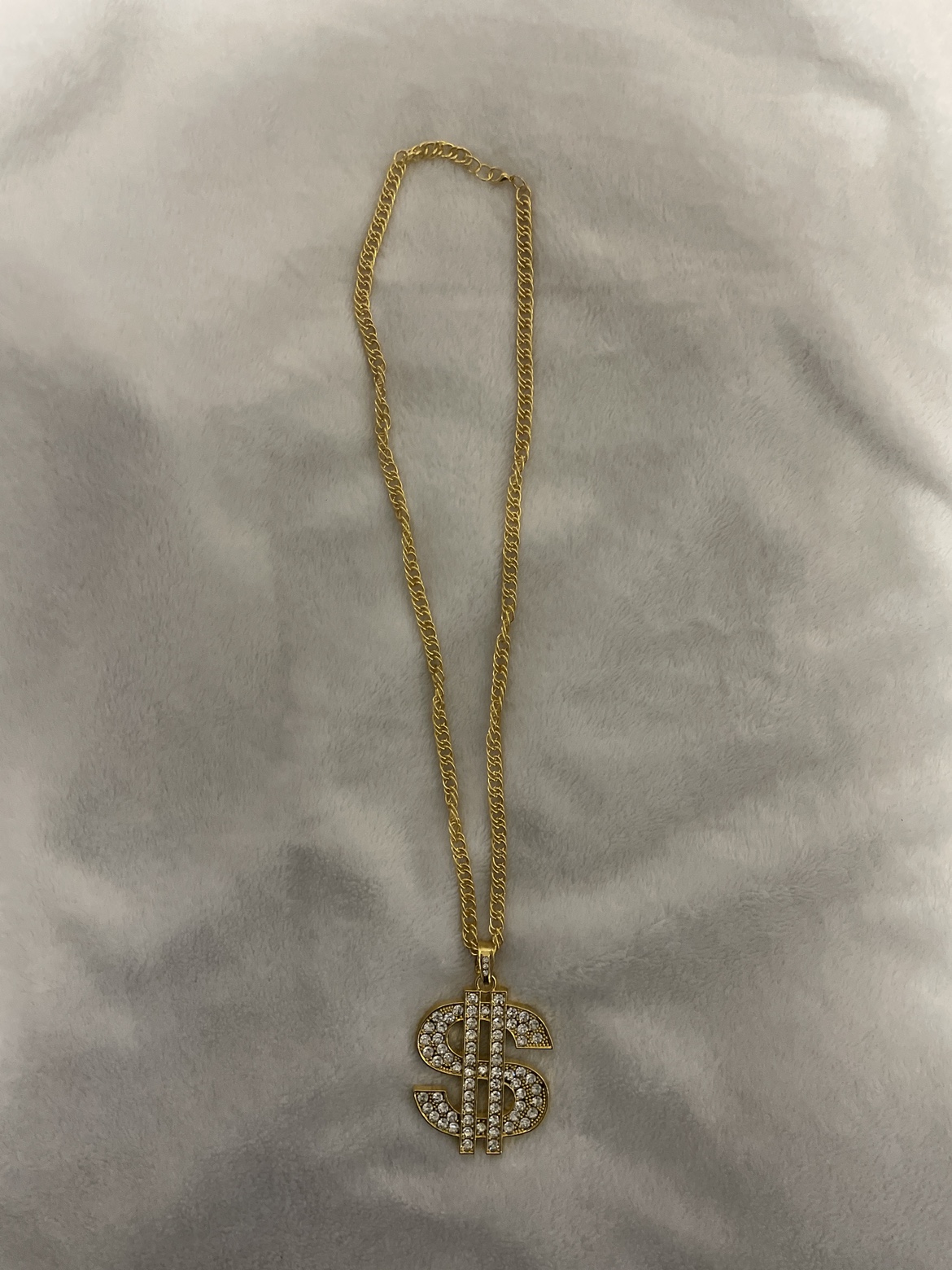 Cash sign chain ( not real gold ) thumbnail