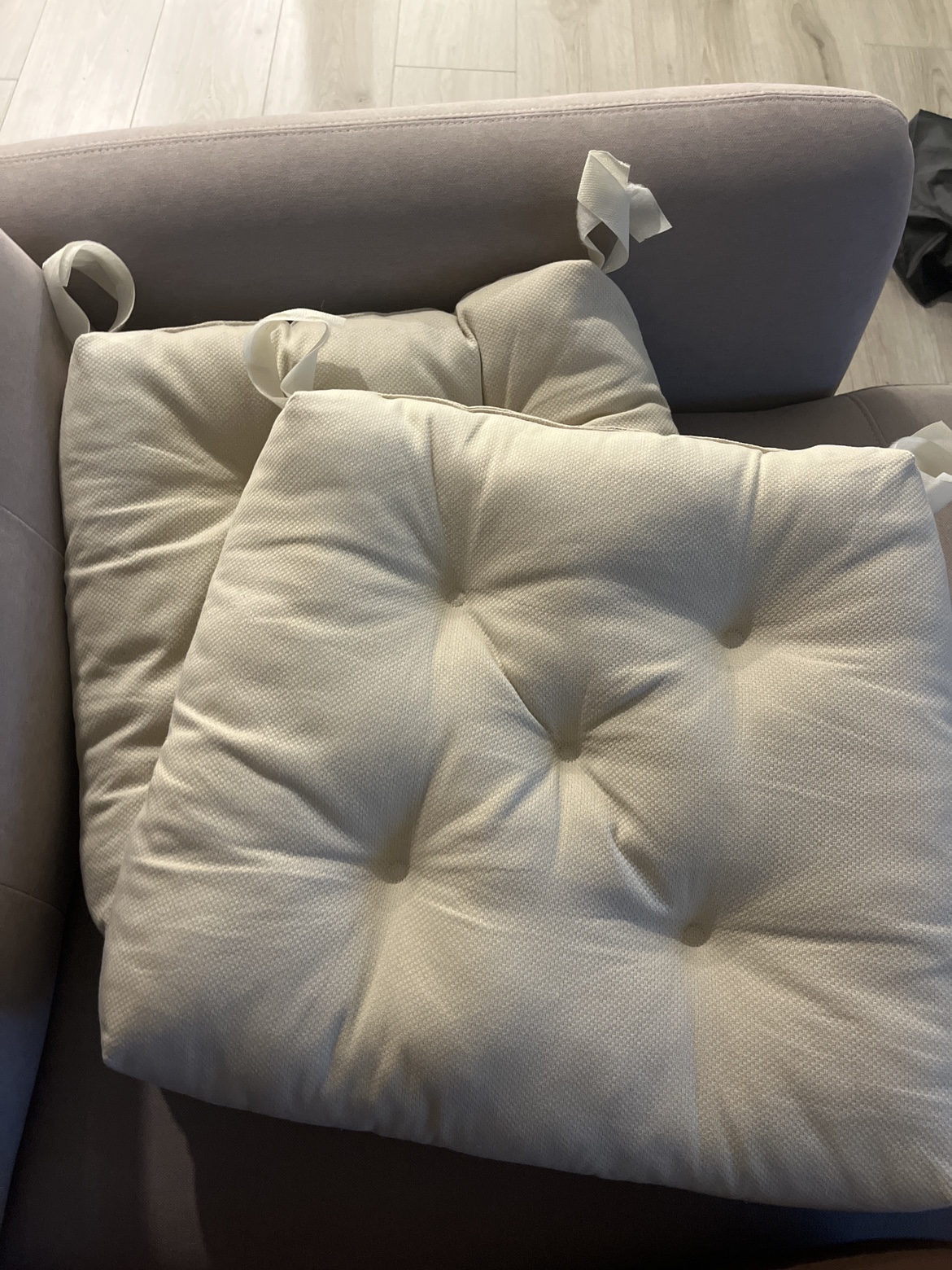 Chair cushions