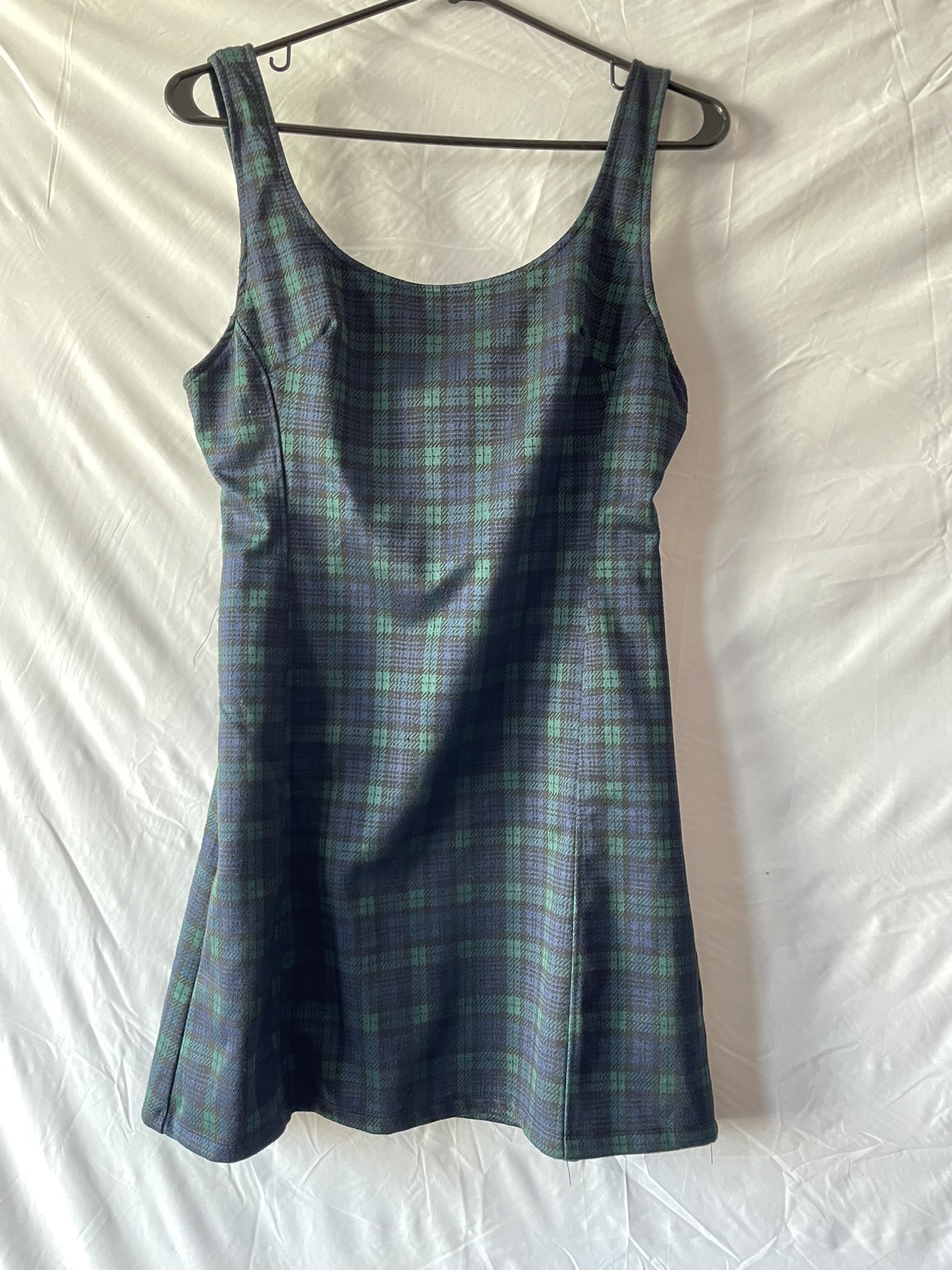 Elegant plaid dress thumbnail
