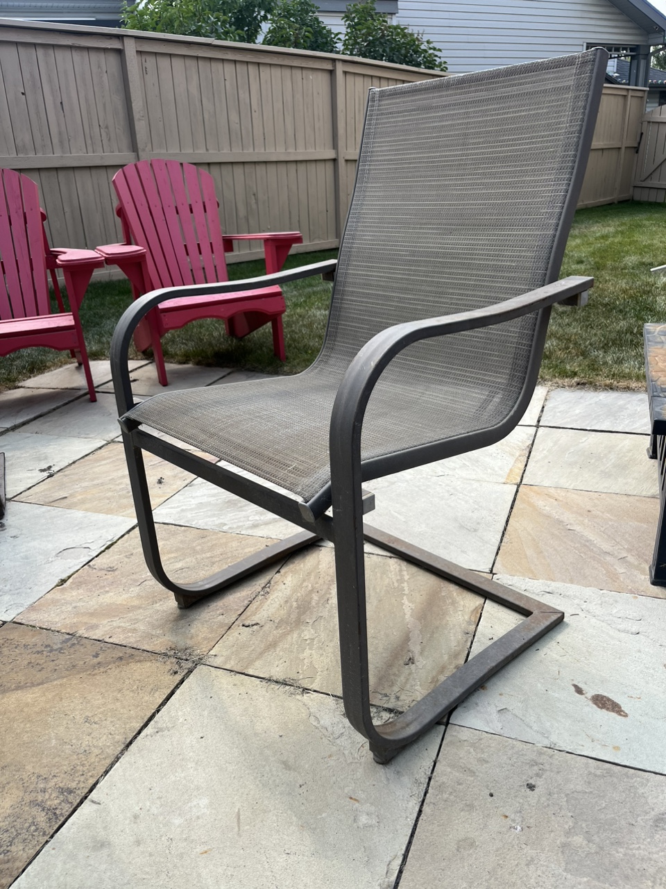 7 Piece Outdoor Patio Set #freecycle image indicator(2)