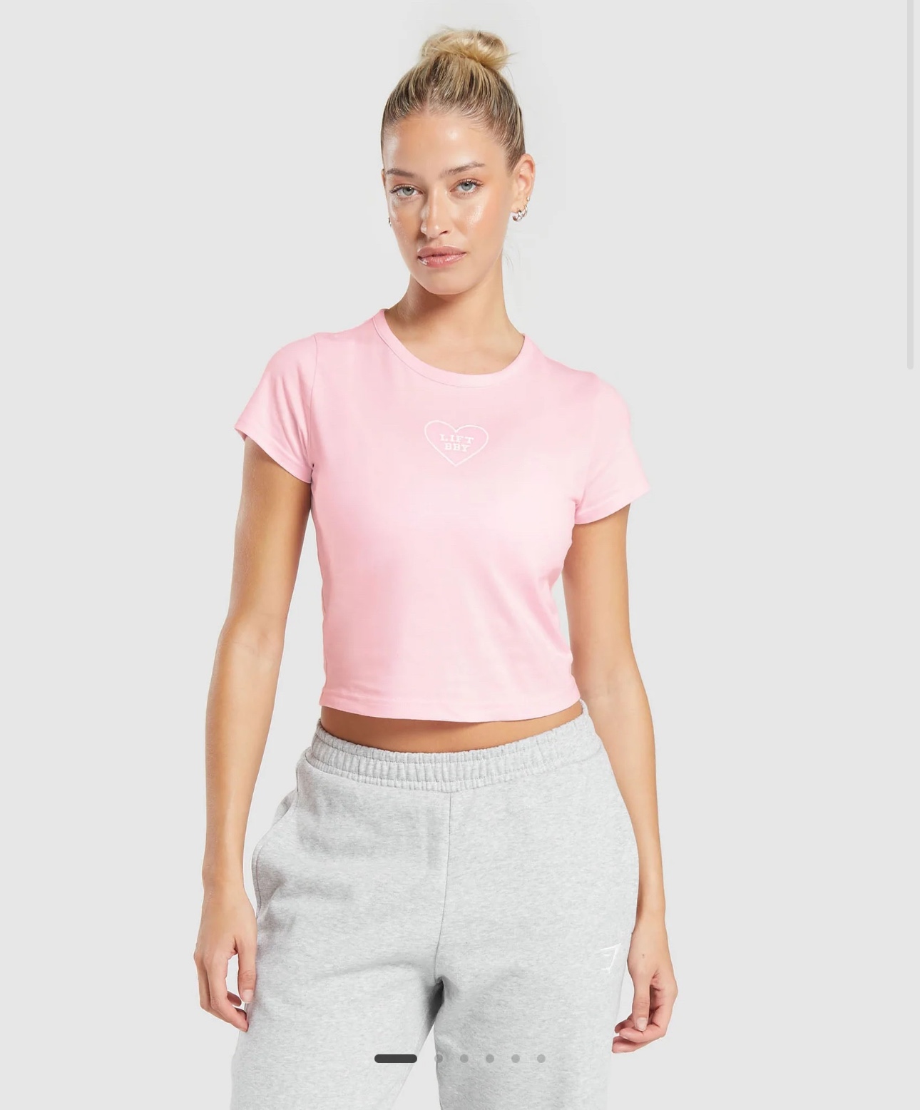 Gymshark Love Hearts Tee - photo 2