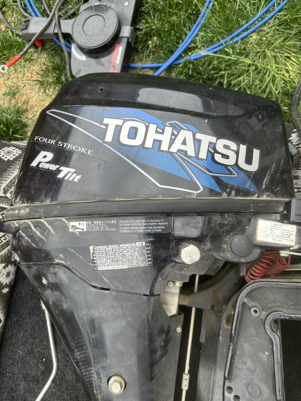 Tohatsu Kicker Motor - Extra Long Shaft
