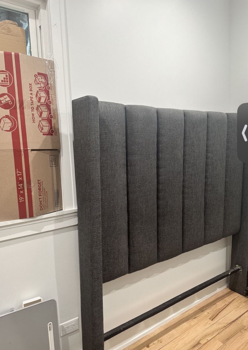 Queen bed frame + base