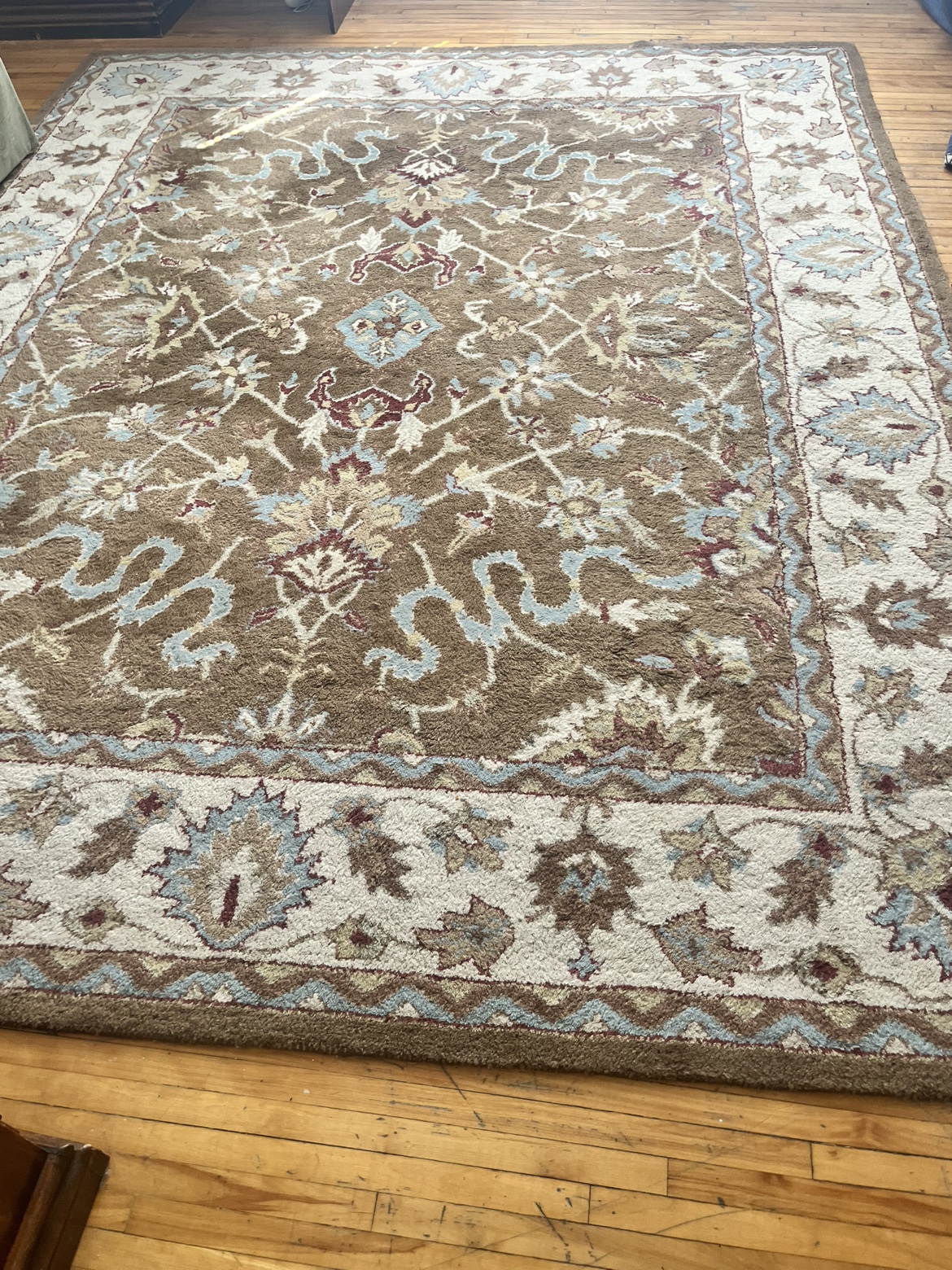 Handmade Wool Pile Carpet: Made in India - photo 2