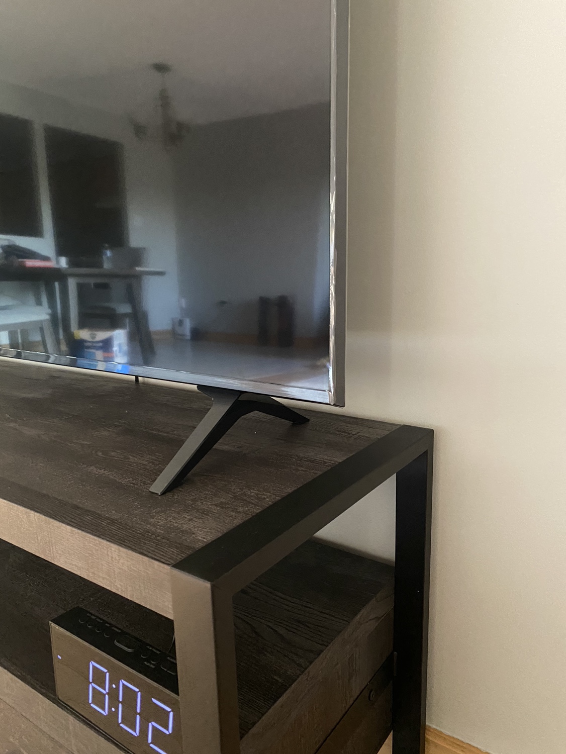 65" LG TV and table - photo 4