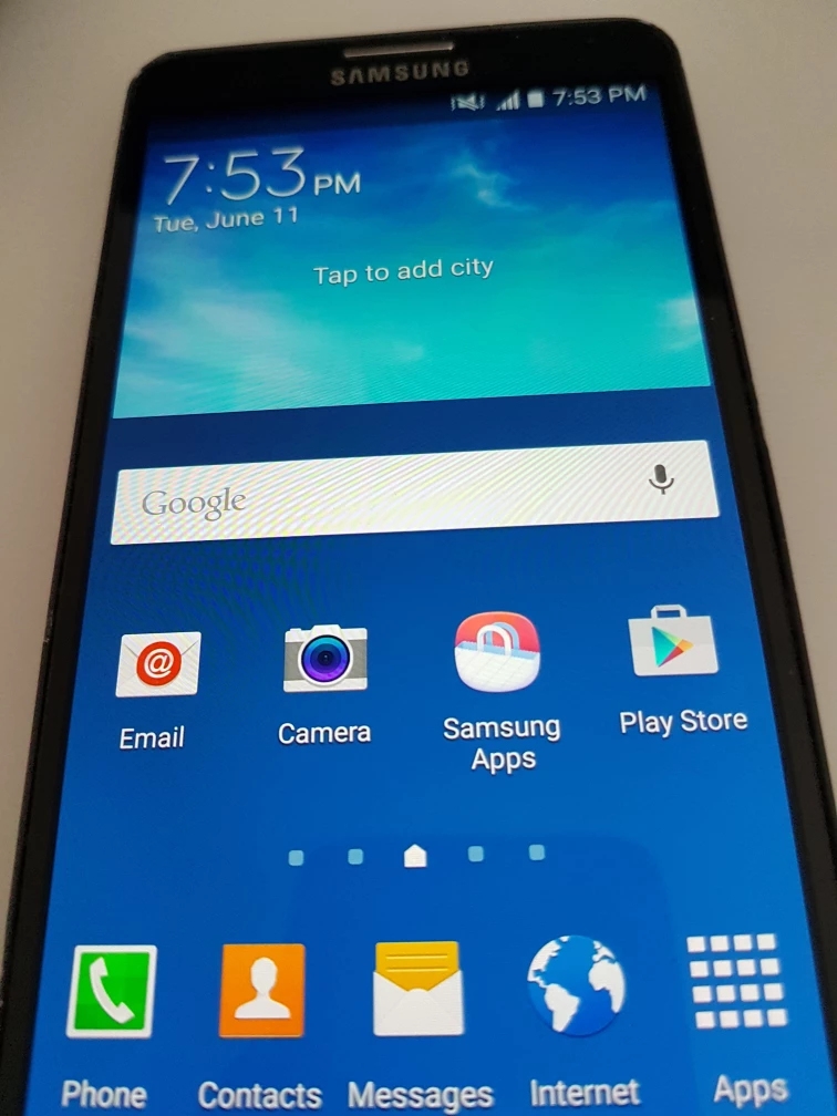 NOTE 3 SAMSUNG GALAXY PHONE image indicator(6)