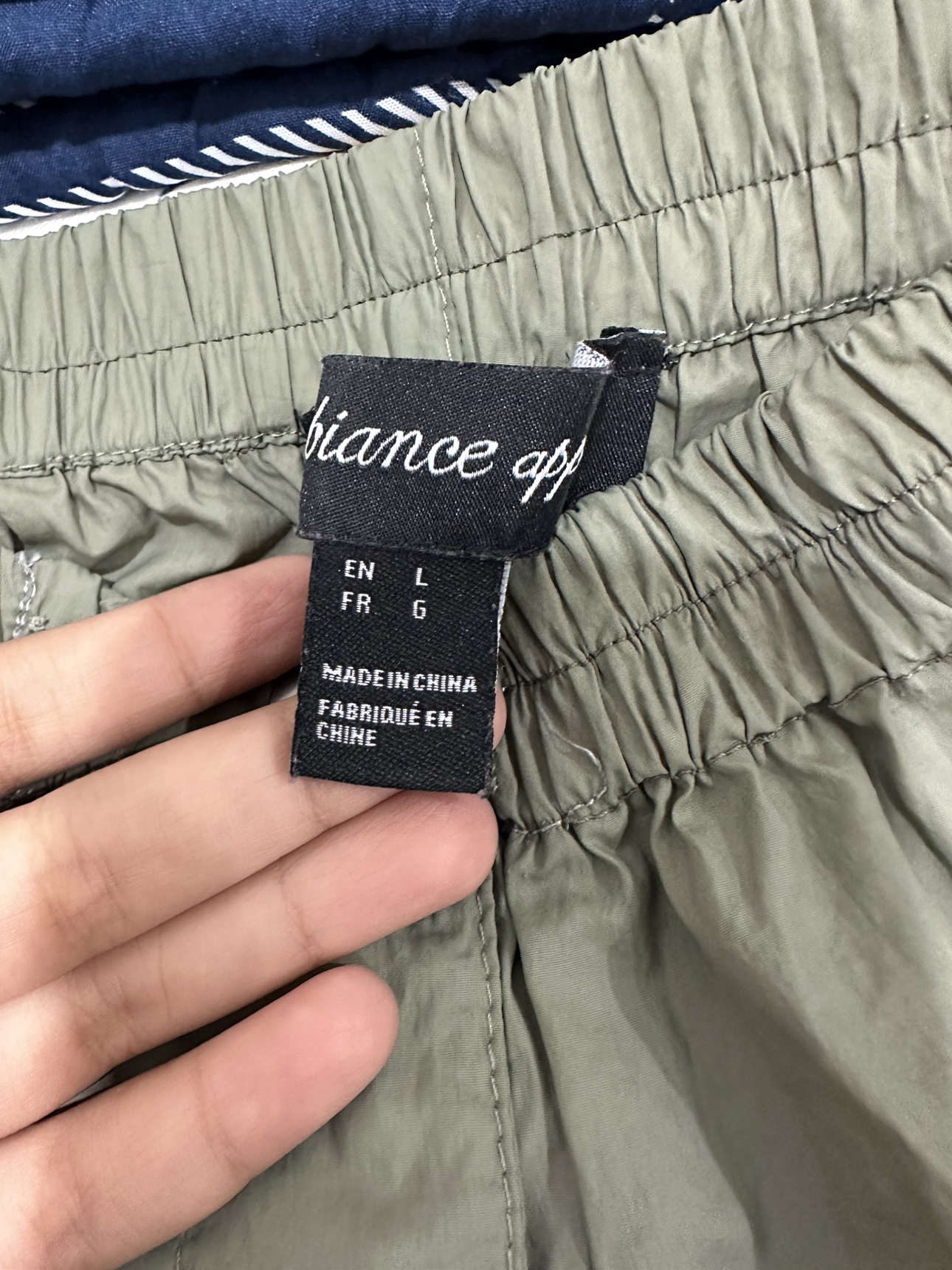 parachute cargo pants with drawstrings on the leg. - photo 3
