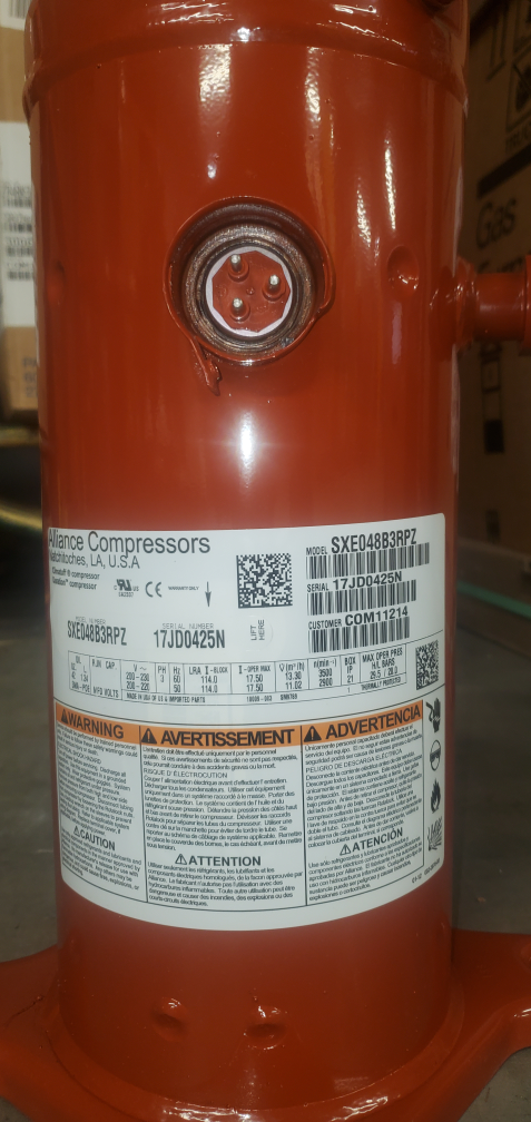 Trane COM11214 Compressor - photo 2