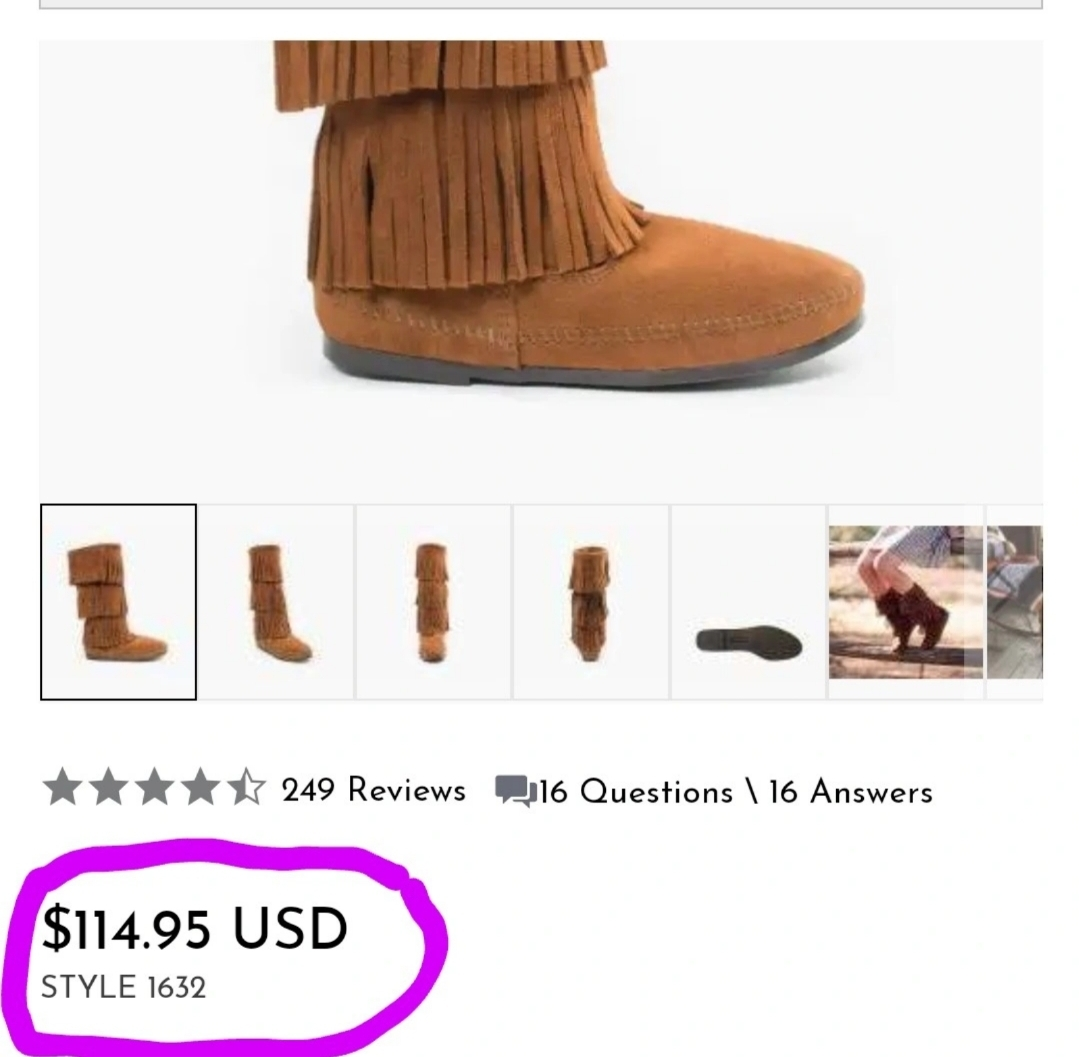 Real Suede boots (wmn sz 7) image indicator(6)