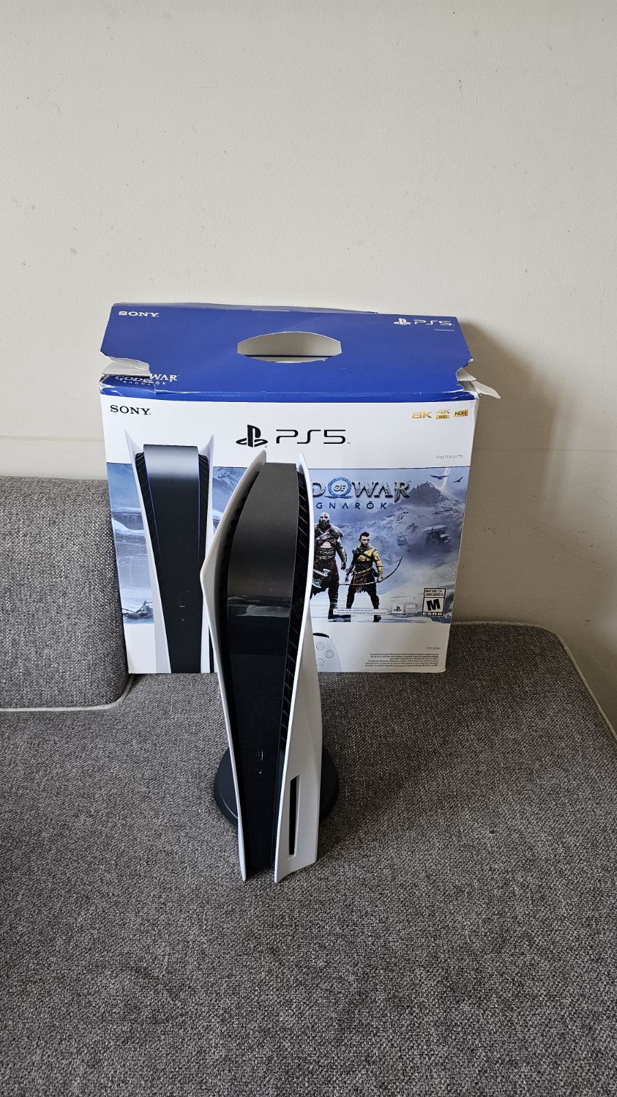 PS5 disc console
