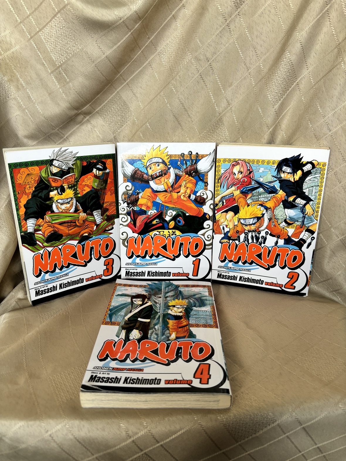 Brand New Classic Naruto Manga Volume 1-4 thumbnail