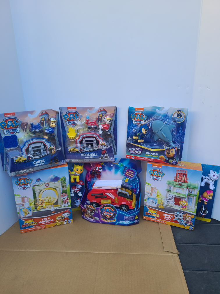 6 x bnib paw patrol toys thumbnail
