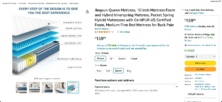 Queen Mattress - photo 5