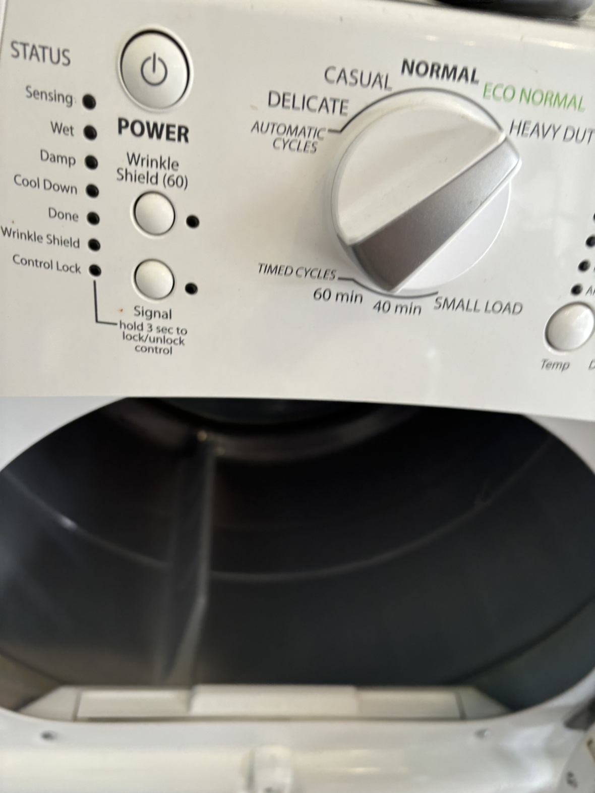 Whirlpool duet front load stackable dryer for sale - photo 5