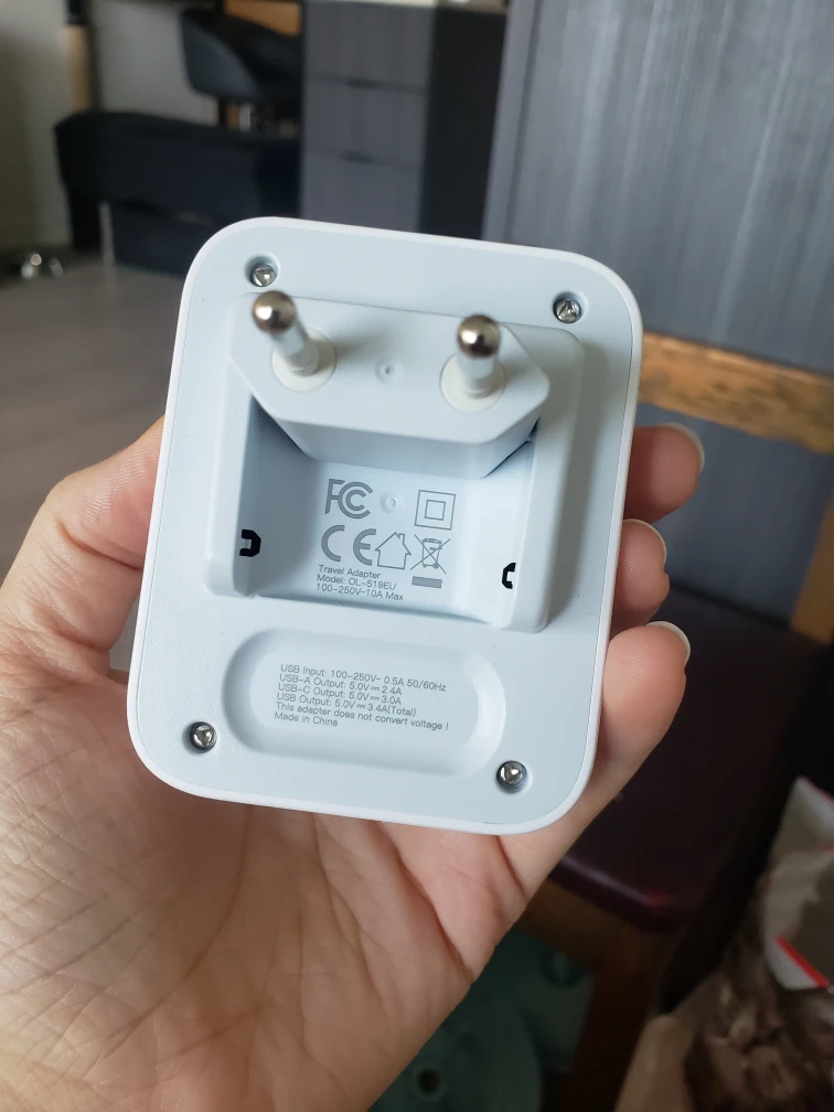 Travel Adapter - Canada/USA to Europe image indicator(3)