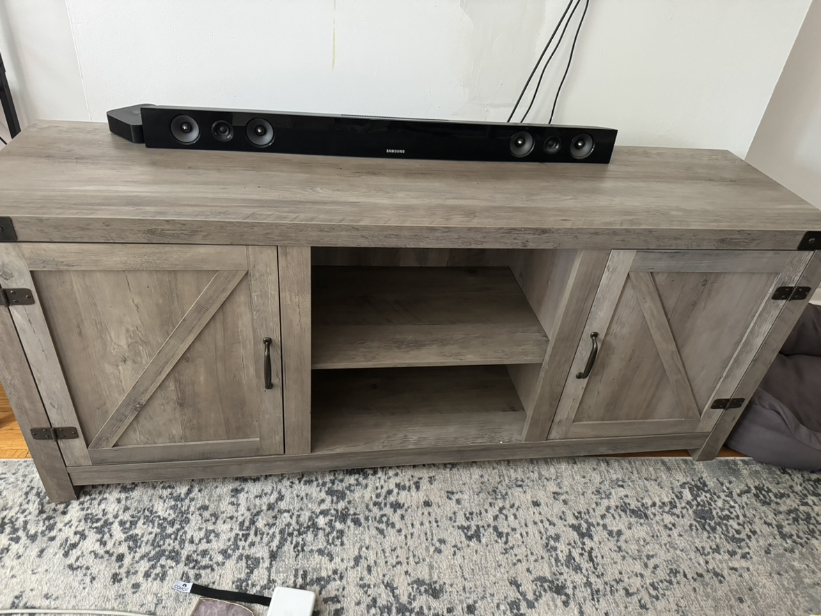 Farmhouse Style Media Cabinet - photo 3