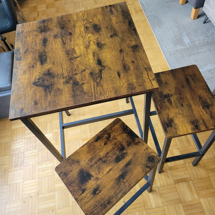 dinner table  with chairs - photo 3