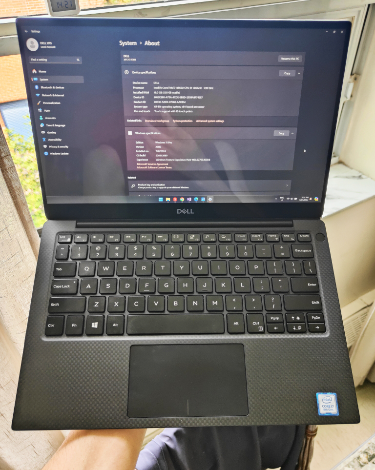 Dell XPS 13 9380 4k