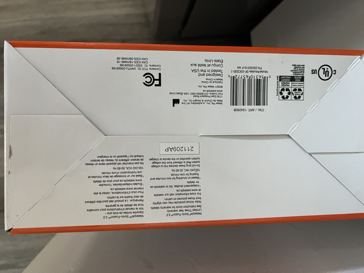 Waterpik Sonic-Fusion 2.0 Brush & Floss image indicator(5)