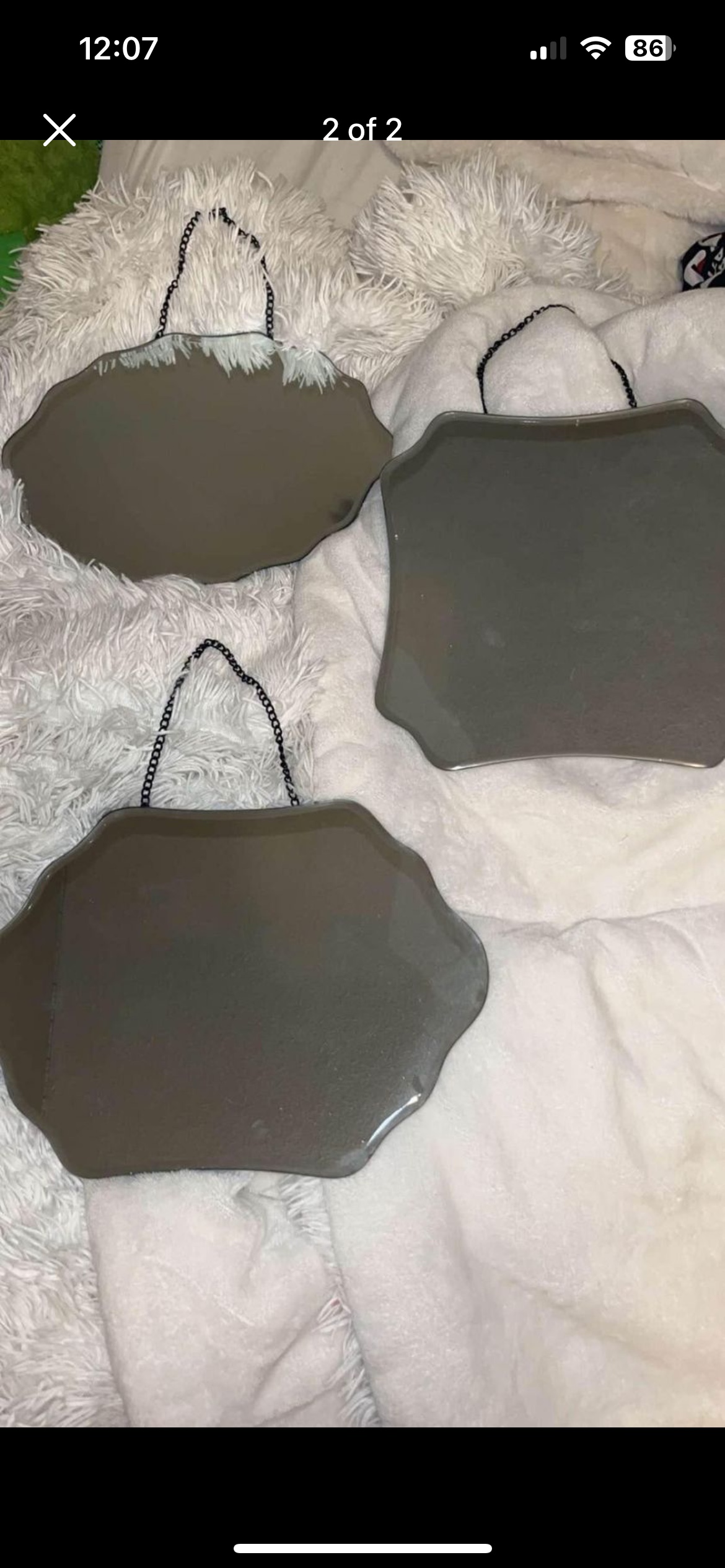 3 hanging mirrors - photo 2