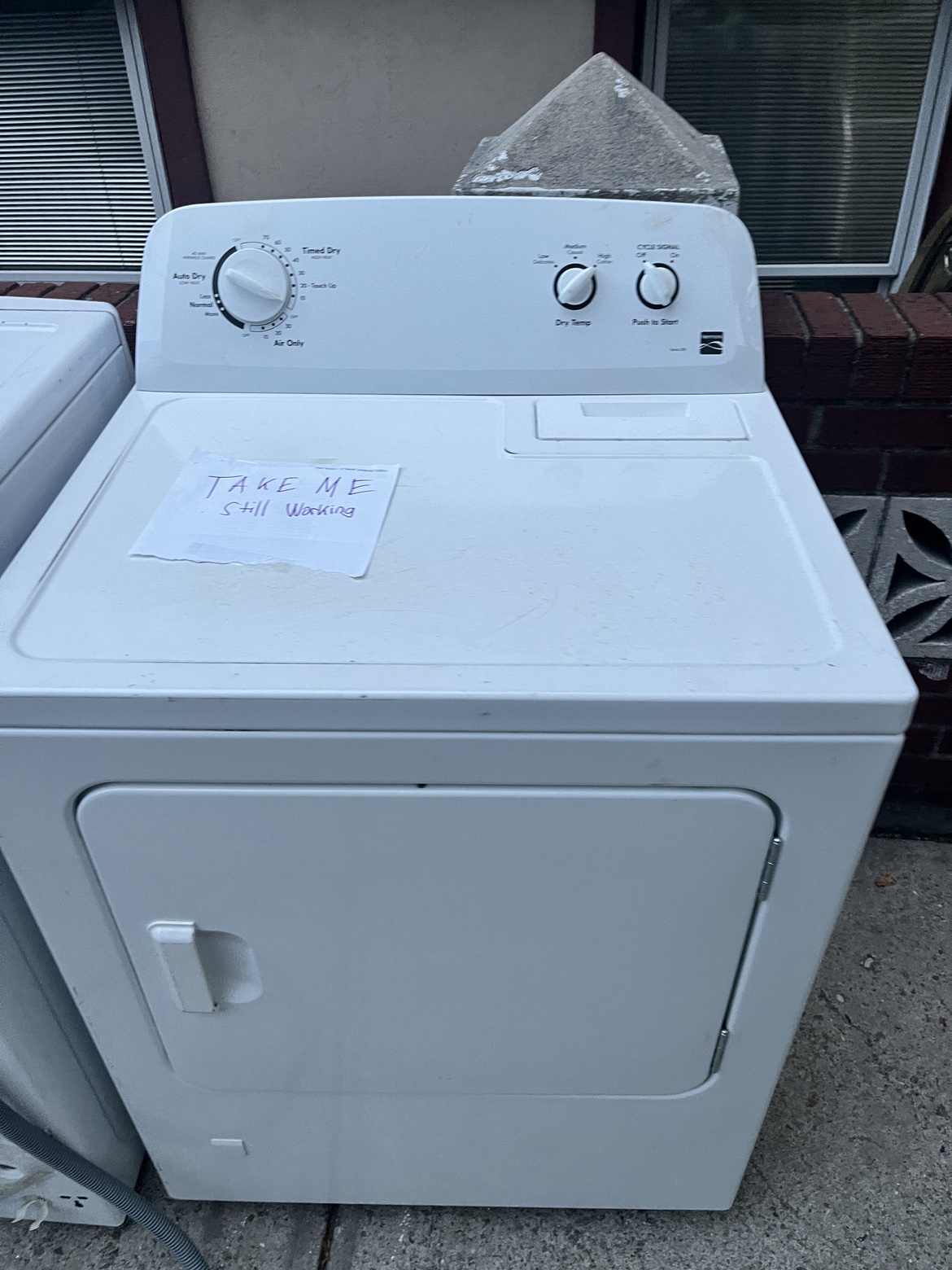 Working washer & dryer free - photo 3