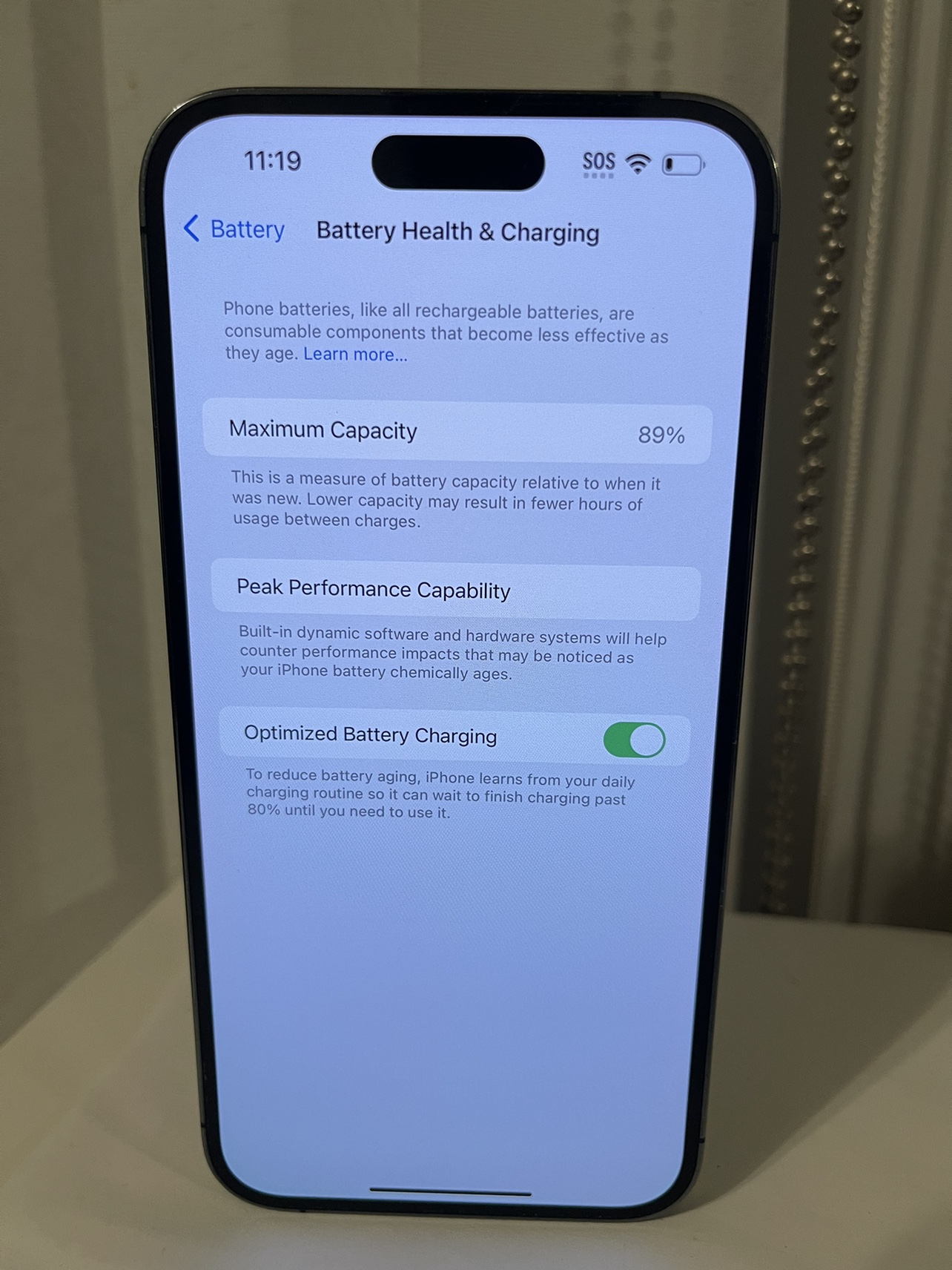 iPhone 14 pro max 128GB 89% - photo 5