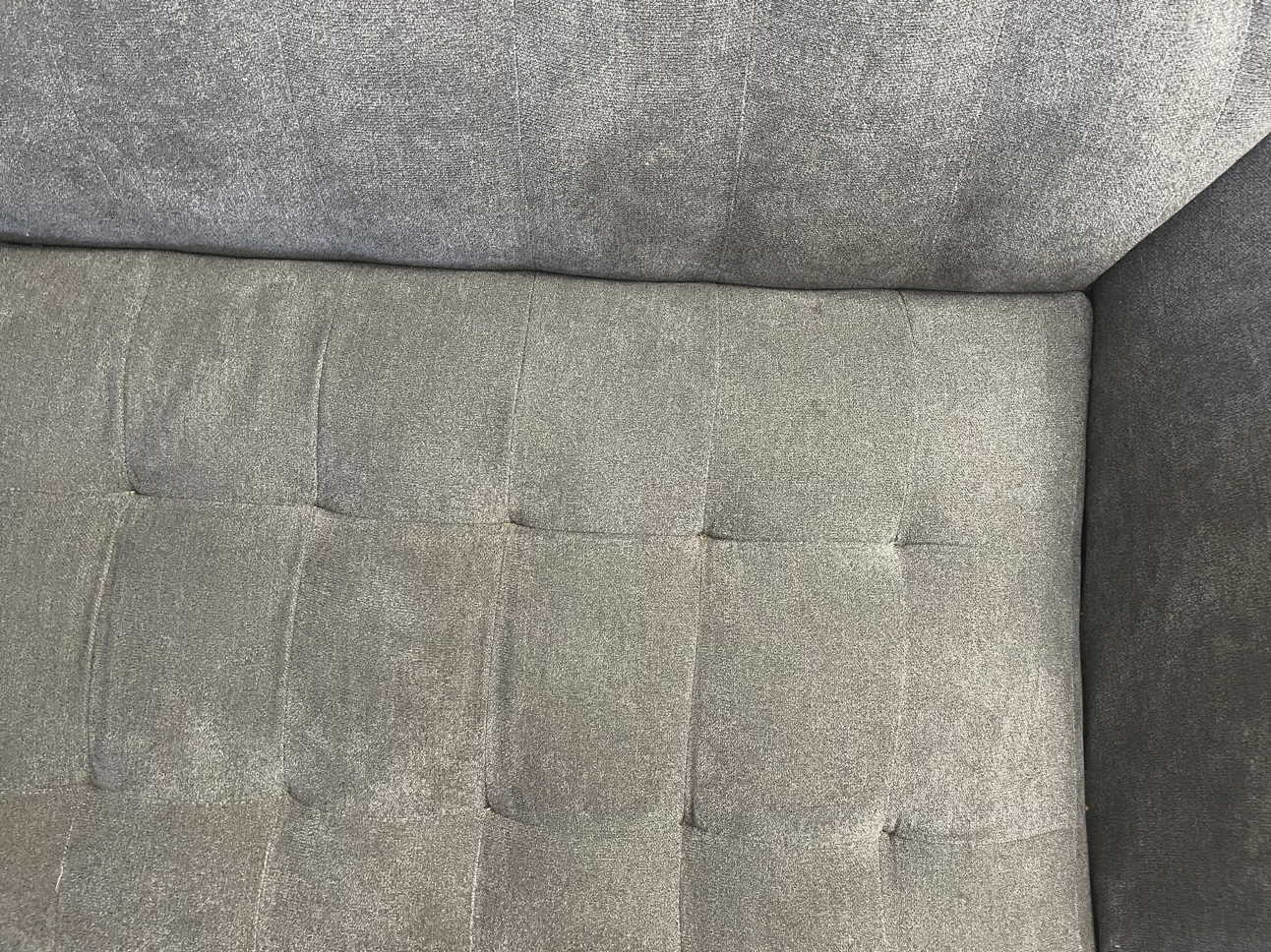 love seat (1)pc beautiful grey colour-Leon’s image indicator(3)