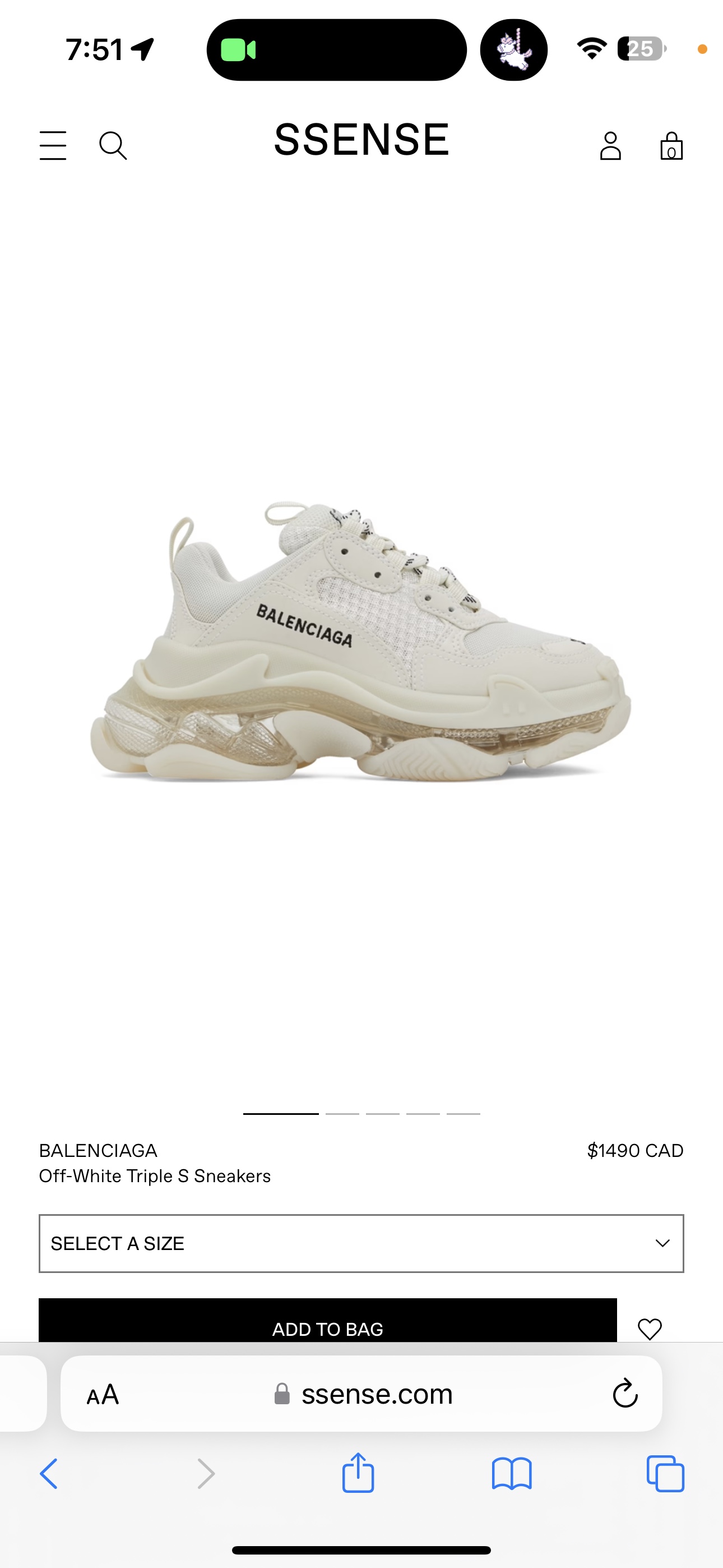 Balenciaga Triple S beige - photo 5