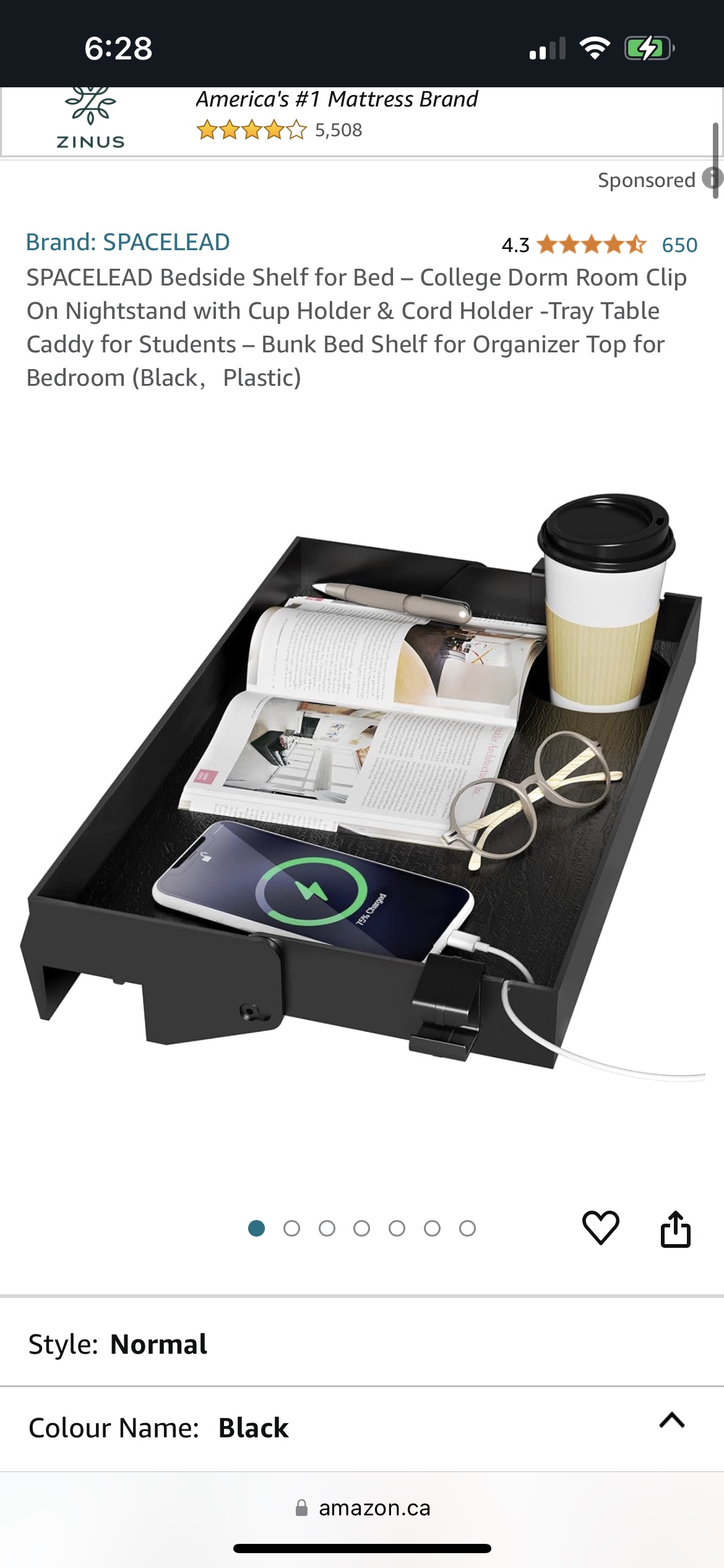 Bed Tray (clip-on) image indicator(4)