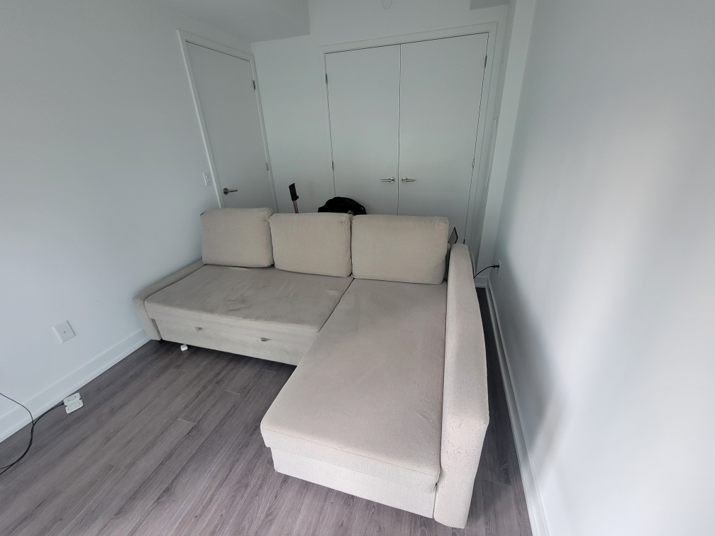 Free IKEA FRIHETEN couch (beige) thumbnail
