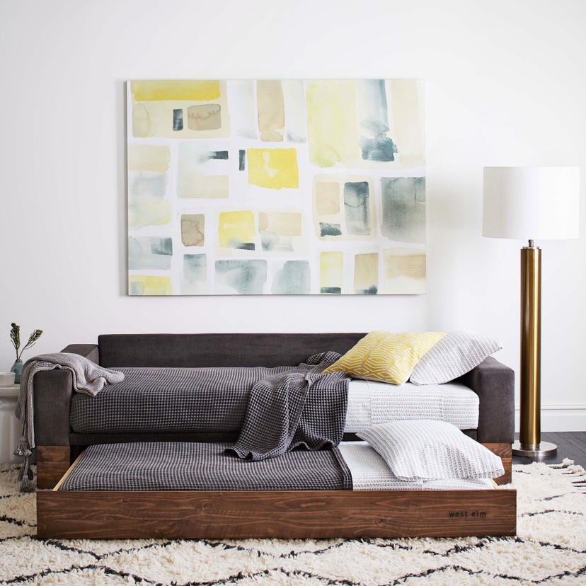 West Elm Sleeper Sofa - photo 2