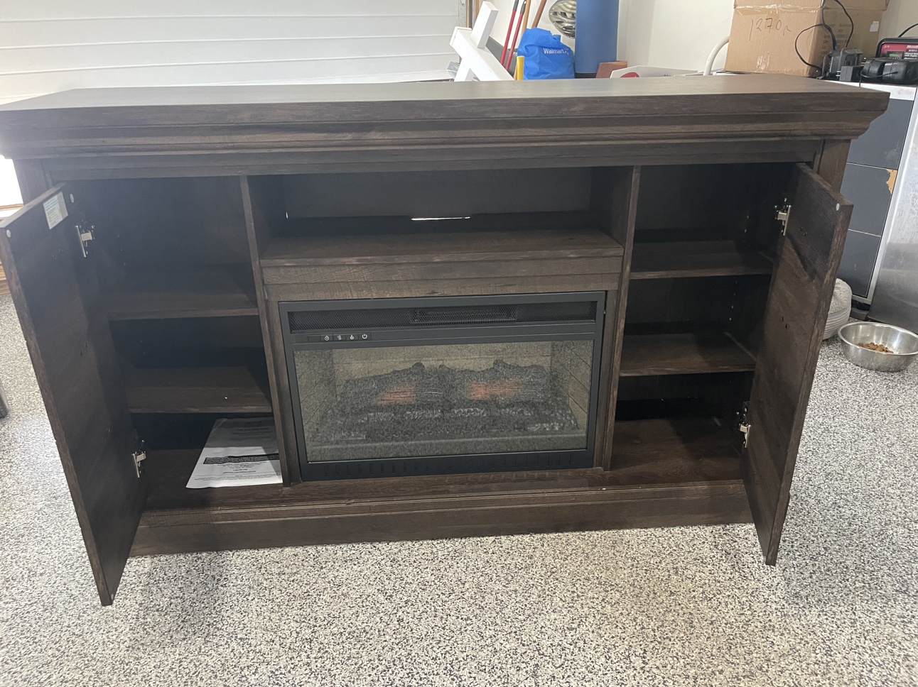 Electric Fireplace and TV Stand - photo 2