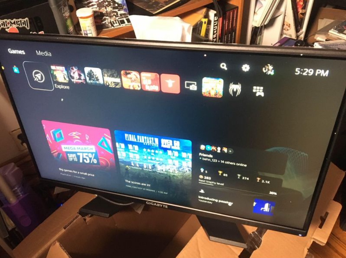 GIGABYTE G27Q 27" 144Hz 1440P Gaming Monitor