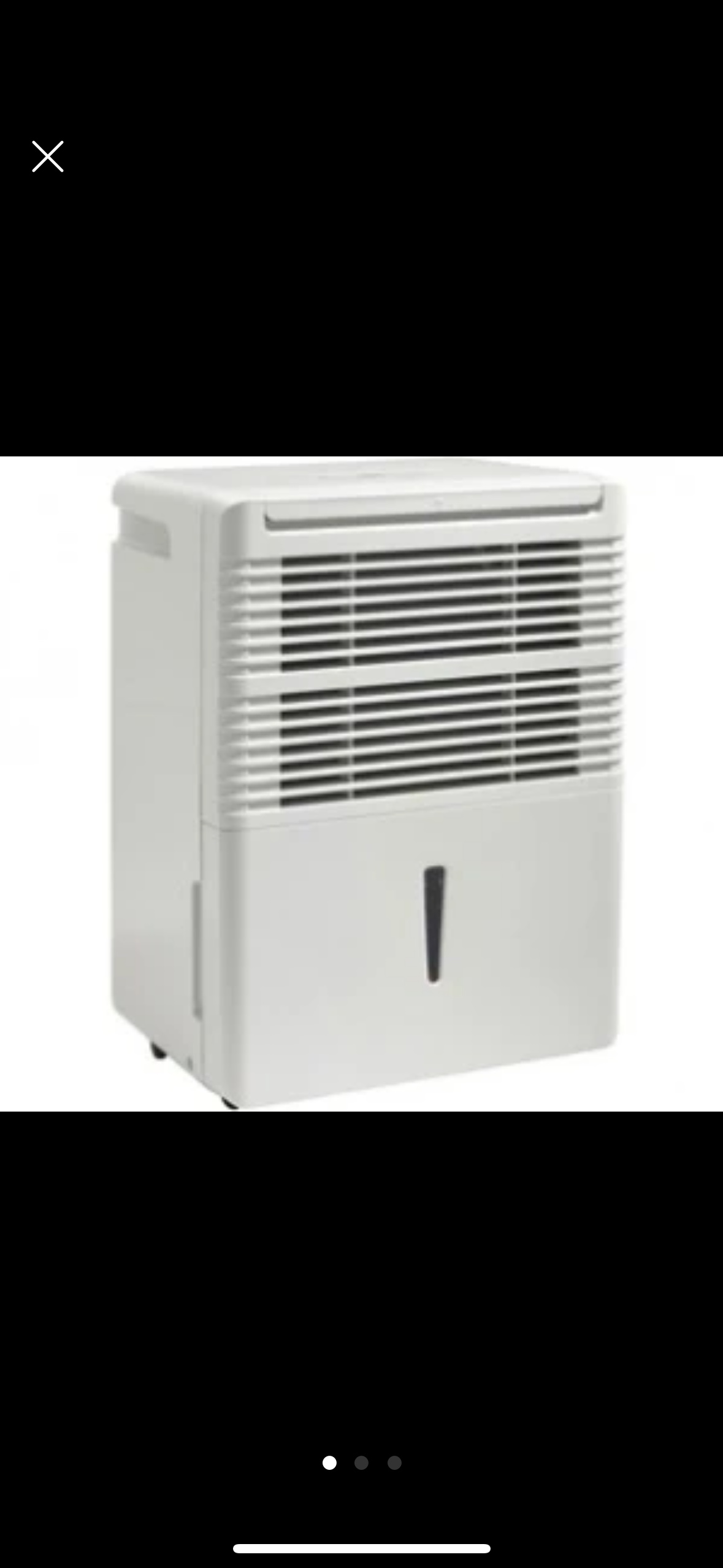 BARELY USED Danby Dehumidifier