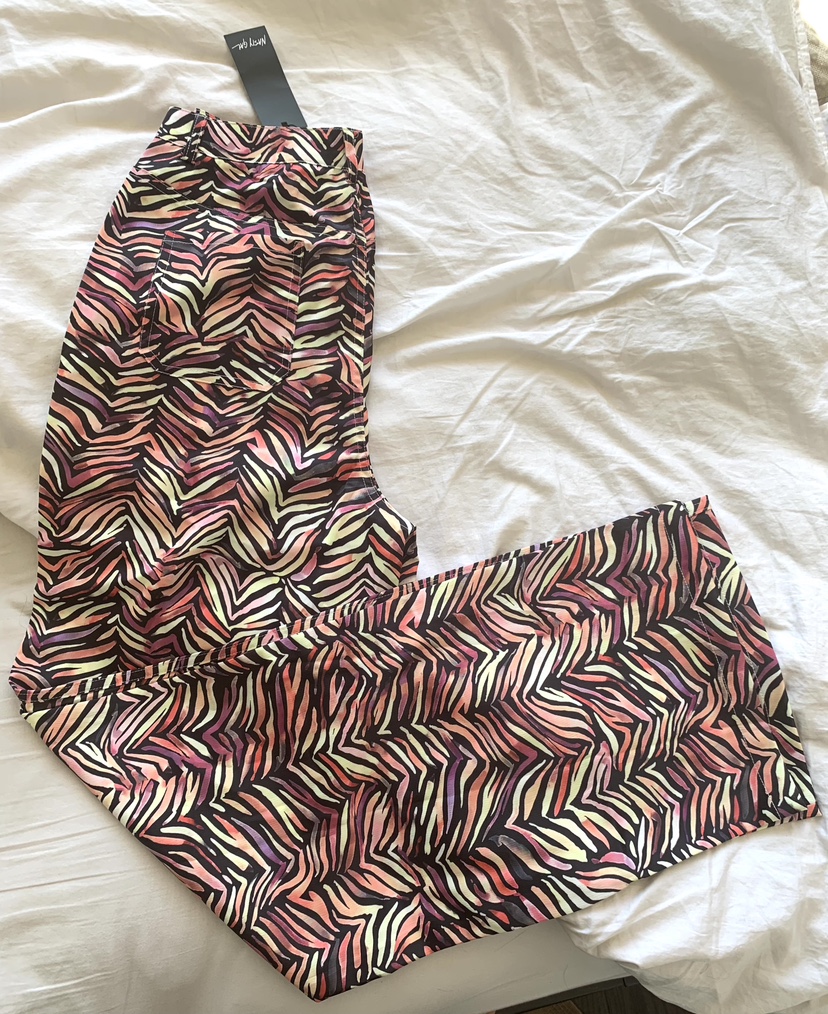 BNIP high waisted colourful trousers size 6 (m) ⚽️ image indicator(4)