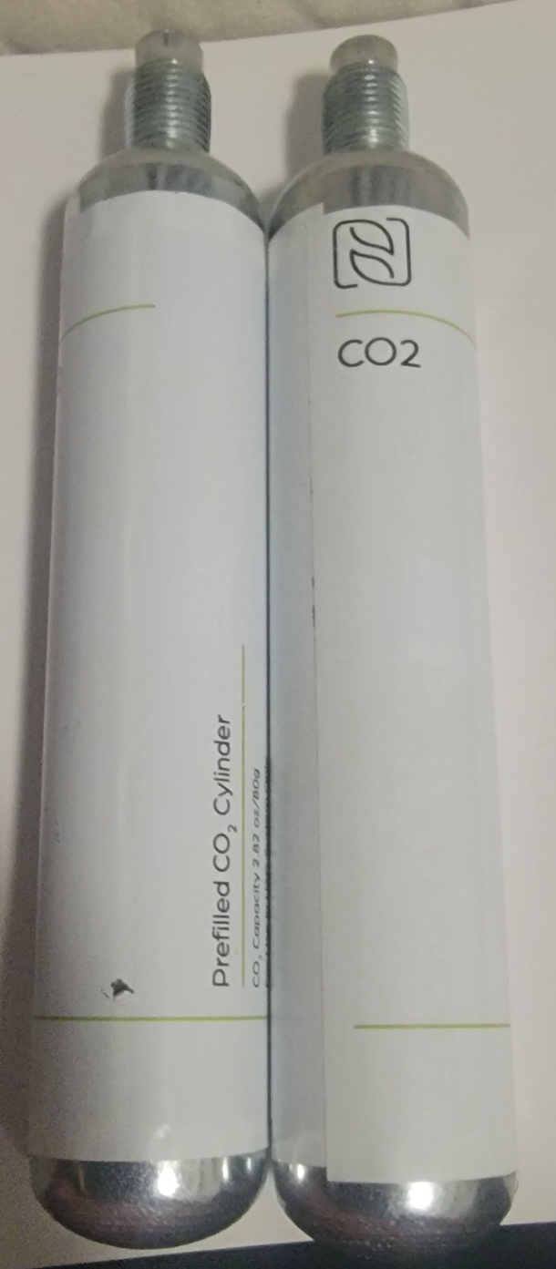 2 New Prefilled co2 cylinder thumbnail